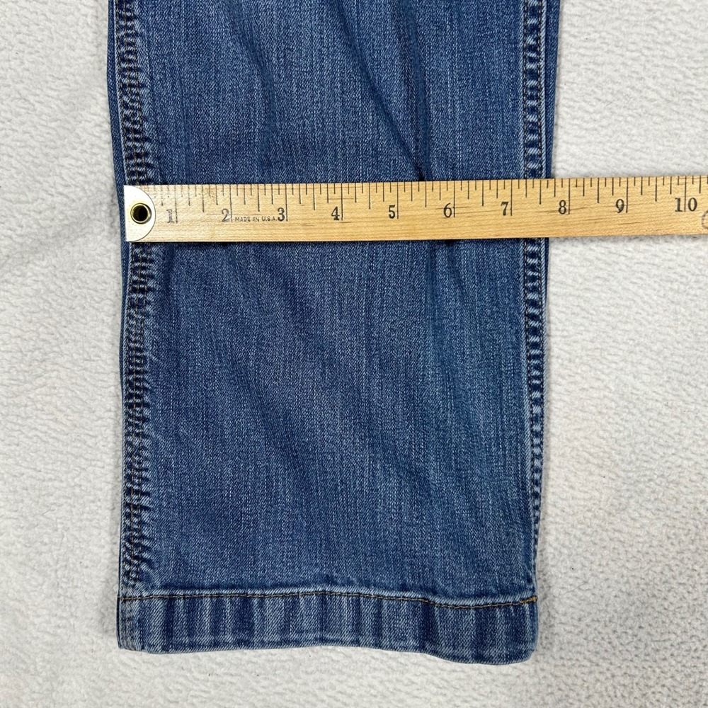 Carhartt Carpenter Jeans Mens 36x32 Blue Relaxed Fit Utility Denim Work Pants - Picture 9 of 9